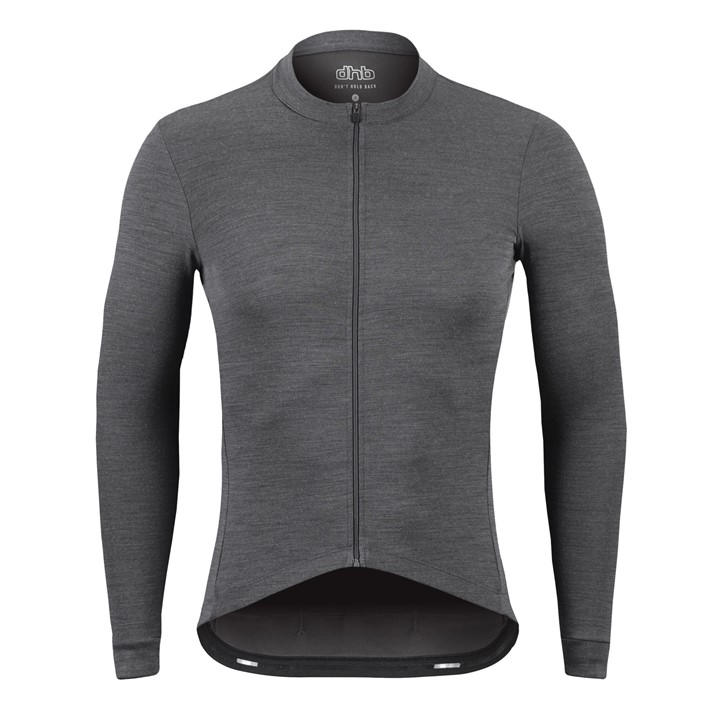 Sports Direct Dhb dhb Merino Mens Long Sleeve Jersey - Grey | Massive selection of Sports + Interest FREE credit.