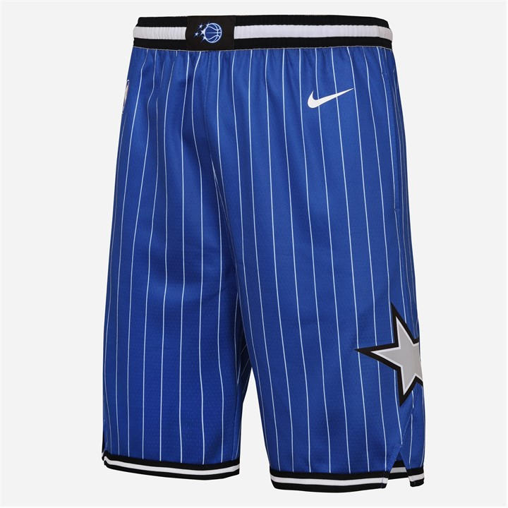 Nike Boys Blue Nba Kids Swingman Basketball Short in Size 7 - 8 Years, Sports Direct