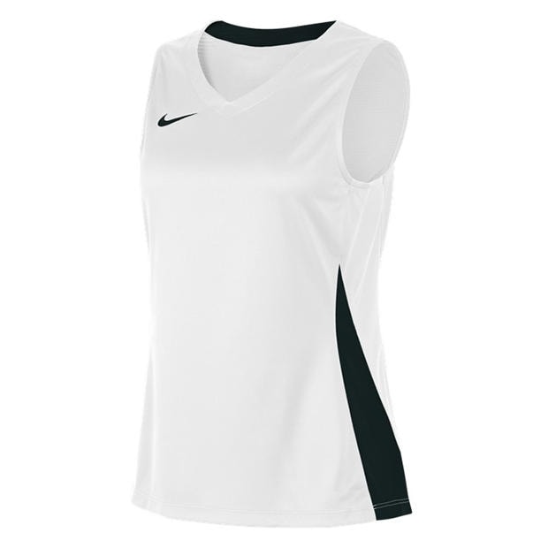 Alb/Negru - Nike - Women's Performance Basketball Jersey