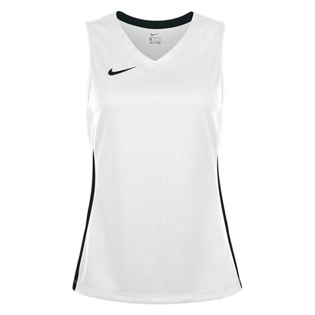 Alb/Negru - Nike - Women's Performance Basketball Jersey