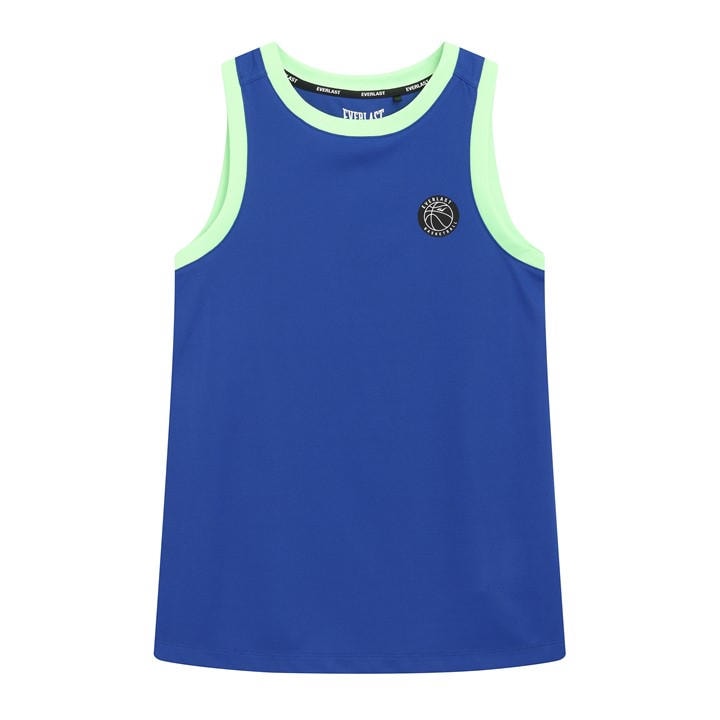 Everlast Boys Blue Performance Vests  in Size 11 - 12 Years, Sports Direct