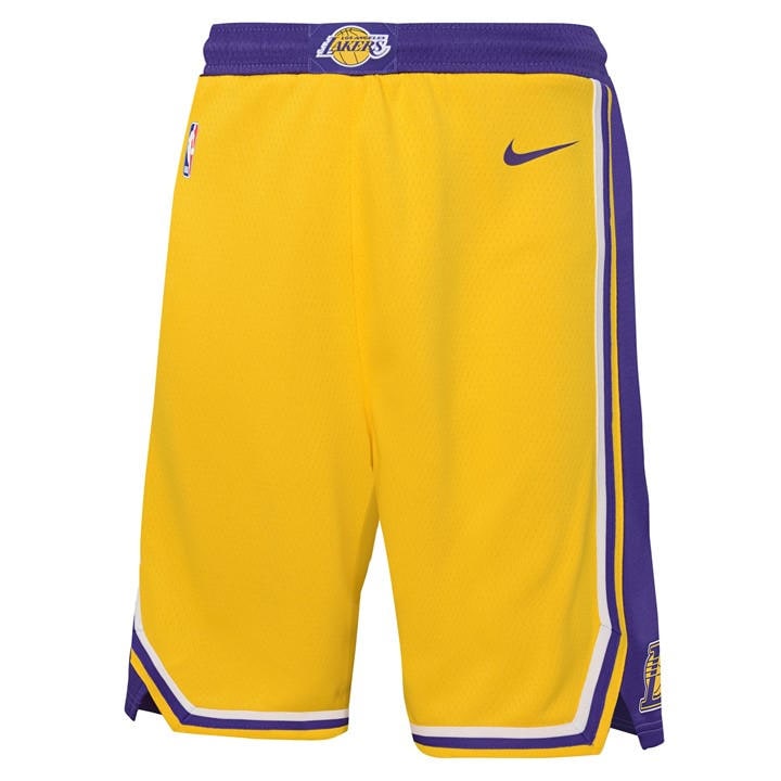 Nike Boys Yellow Nba Swingman Short in Size 7 - 8 Years, Sports Direct