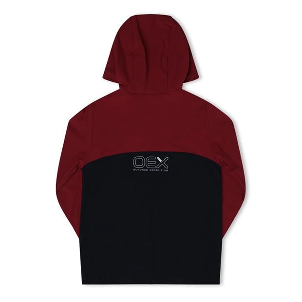 Rust/Black - OEX - Kids' Fell Full Tracksuit