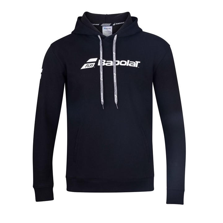 Babolat  Kids Black ' Performance Hoodie in Size 6 - 8 Years, Sports Direct