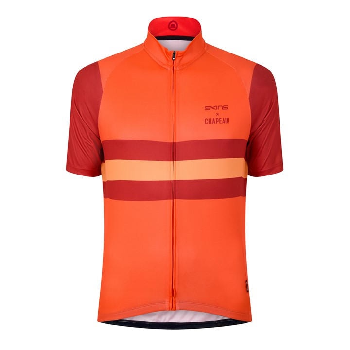 Skins Men's Red Cycle X Chapeau Short Sleeve Jersey in Size XS, Sports Direct