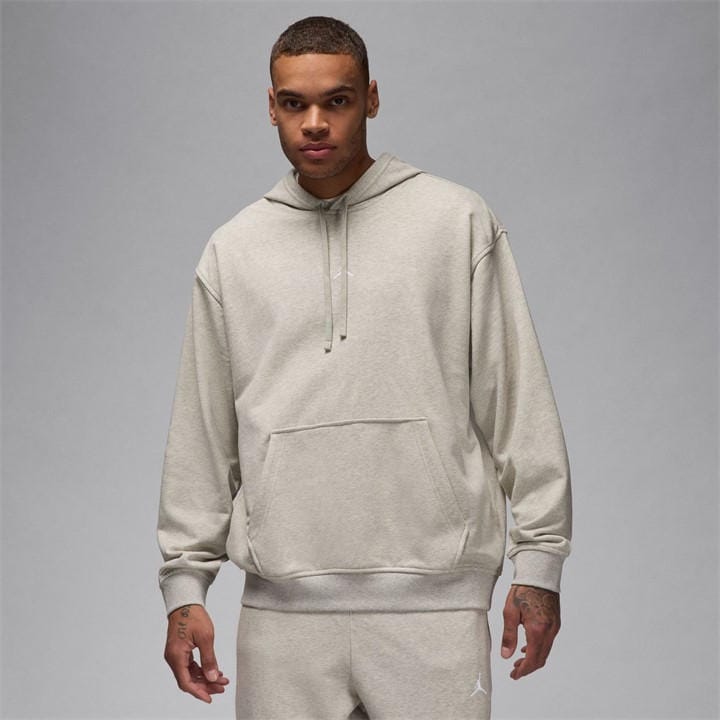 Nike Men's Grey Fleece Performance Hoodie in Size L, Sports Direct