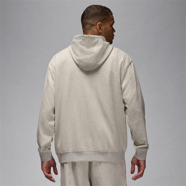 Grey Heather/Wh - Nike - Men's Fleece Performance Hoodie