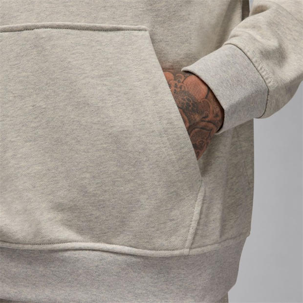 Grey Heather/Wh - Nike - Men's Fleece Performance Hoodie