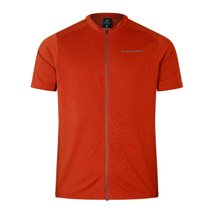 Endura Men' Red Loop / Zipped Jersey in Size S, Sports Direct