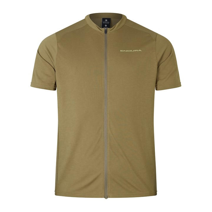 Endura Men' Green Loop / Zipped Jersey in Size S, Sports Direct