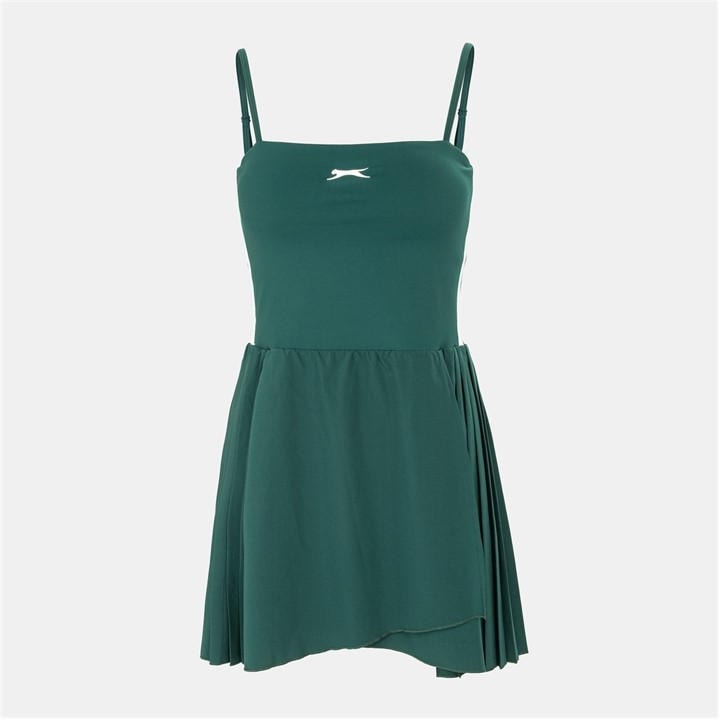 Slazenger Women's Green Asy Tennis Dress in Size 12, Sports Direct
