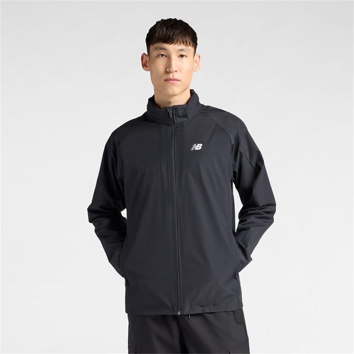 New Balance Men's Black Tracksuit Top in Size M, Sports Direct