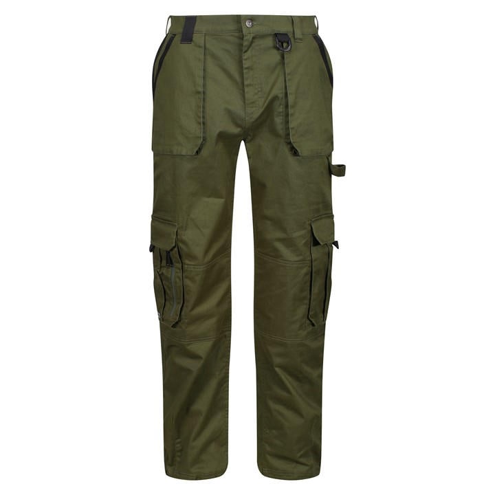 Regatta Men's Green Workwear Work Trousers in Size 44 R, Sports Direct