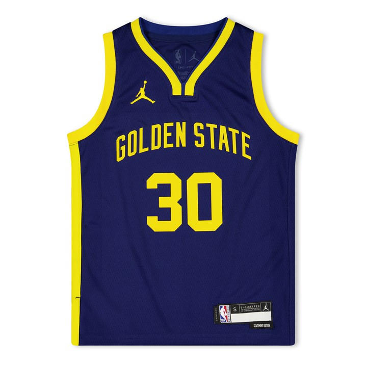Nike Boys Blue Golden State Warriors Jersey 25/26 Kids in Size 13 - 14 Years, Sports Direct