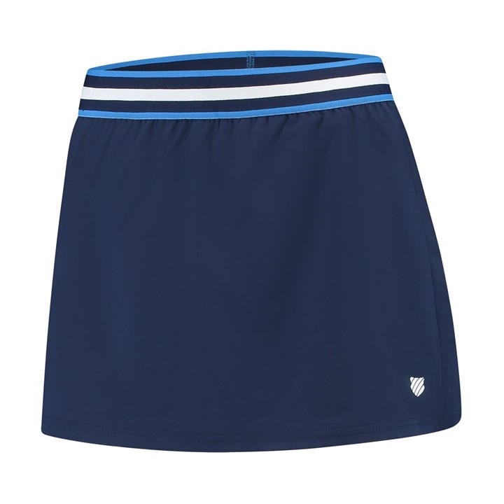 K Swiss Women's Blue Core Team Performance Skort in Size 10, Sports Direct