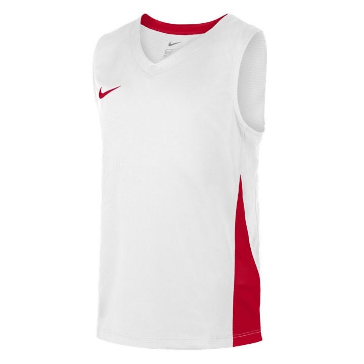 Nike  Kids Red Performance Basketball Jersey in Size 11 - 12 Years, Sports Direct