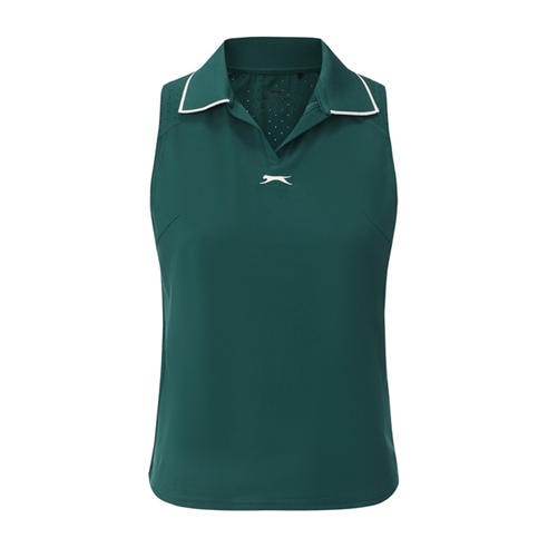 Slazenger - Women's Sleeveless Polo Neck Performance Vest