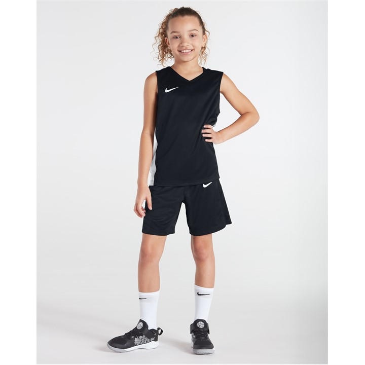 Nike  Kids Black ' Basketball Shorts in Size 11 - 12 Years, Sports Direct