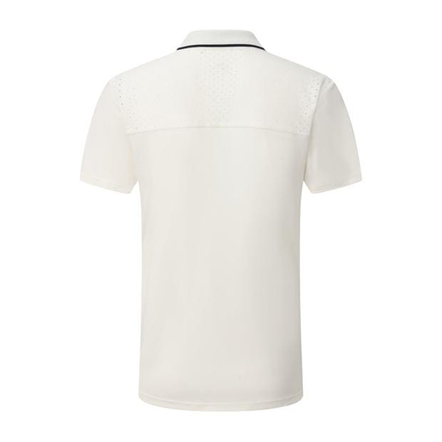 White - Slazenger - Men's Tennis Short Sleeve Performance Polo Shirt