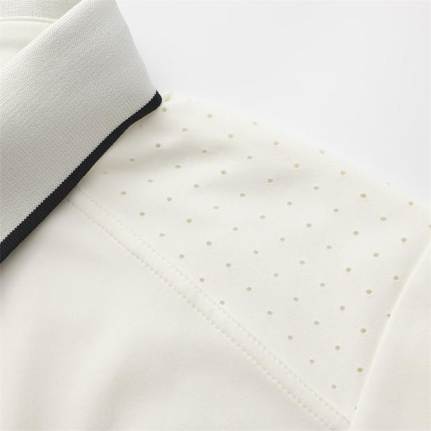 White - Slazenger - Men's Tennis Short Sleeve Performance Polo Shirt