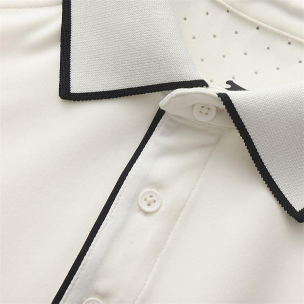 White - Slazenger - Men's Tennis Short Sleeve Performance Polo Shirt