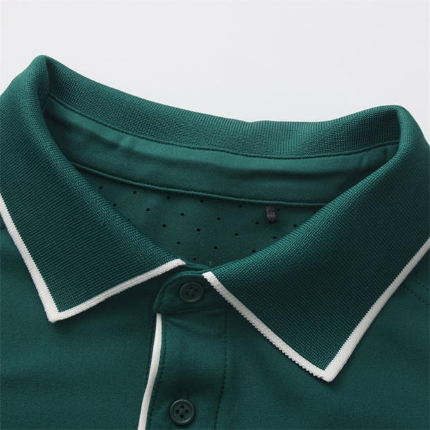 Green - Slazenger - Men's Tennis Short Sleeve Performance Polo Shirt