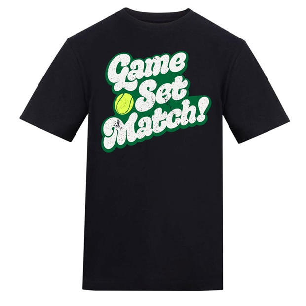 Game Set Match - AWD - Adults Printed Tennis Tee