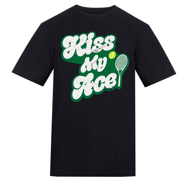 Kiss My Ace - AWD - Adults Printed Tennis Tee