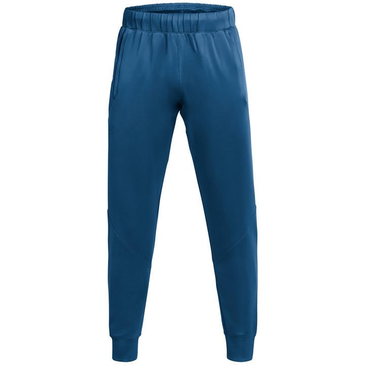 Under Armour Men' Blue Curry Knitted Performance Tracksuit Bottoms in Size S, Sports Direct
