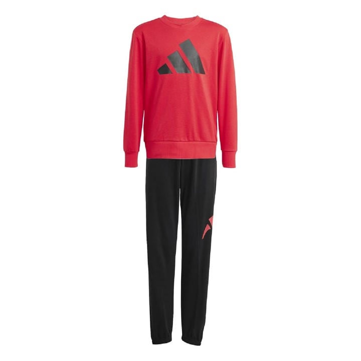 Adidas  Kids Red Kids' Essentials Performance Tracksuit Bottoms, Sports Direct
