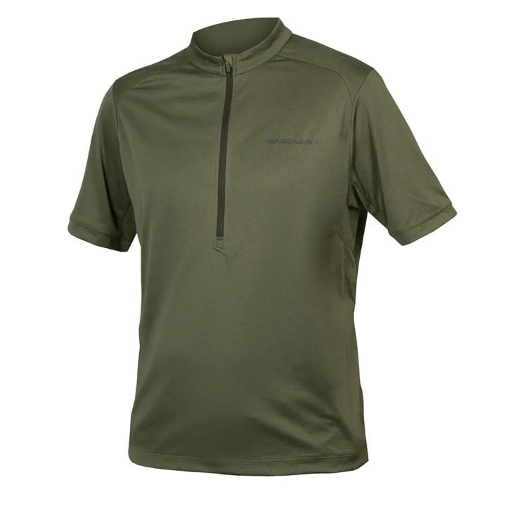 Endura Men's Green Hummvee Short Sleeve Jersey Small