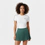 White - Slazenger - TECH CONTRAST DETAIL TENNIS TEE