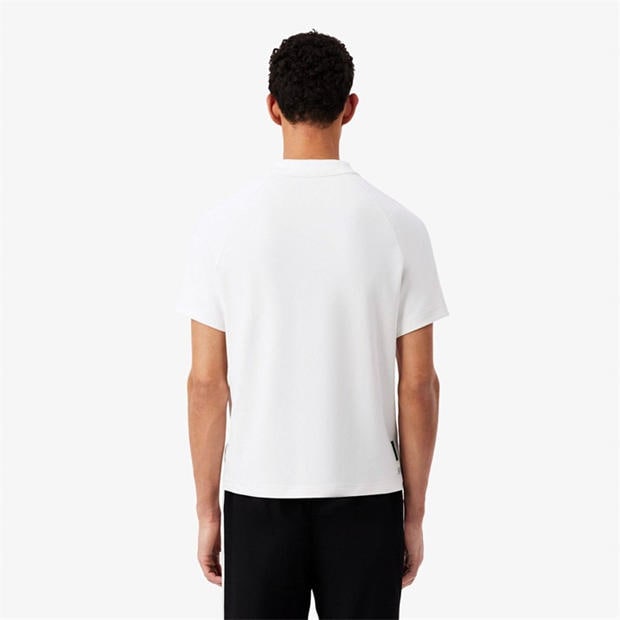 White 001 - Lacoste - Men's Short Sleeve Performance Polo Shirt