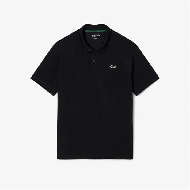 Black 031 - Lacoste - Men's Short Sleeve Performance Polo Shirt