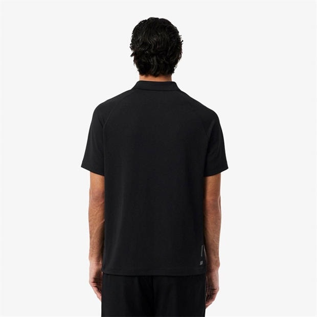 Black 031 - Lacoste - Men's Short Sleeve Performance Polo Shirt