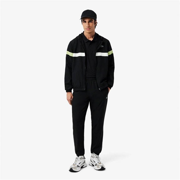 Black 031 - Lacoste - Men's Short Sleeve Performance Polo Shirt