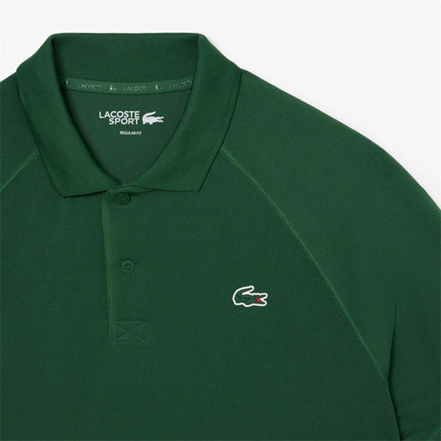 Green 132 - Lacoste - Men's Short Sleeve Performance Polo Shirt
