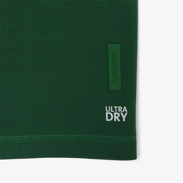 Green 132 - Lacoste - Men's Short Sleeve Performance Polo Shirt