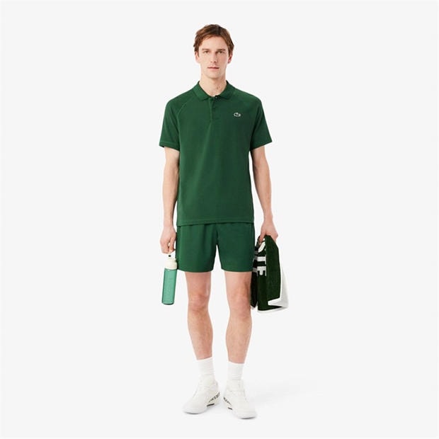 Green 132 - Lacoste - Men's Short Sleeve Performance Polo Shirt