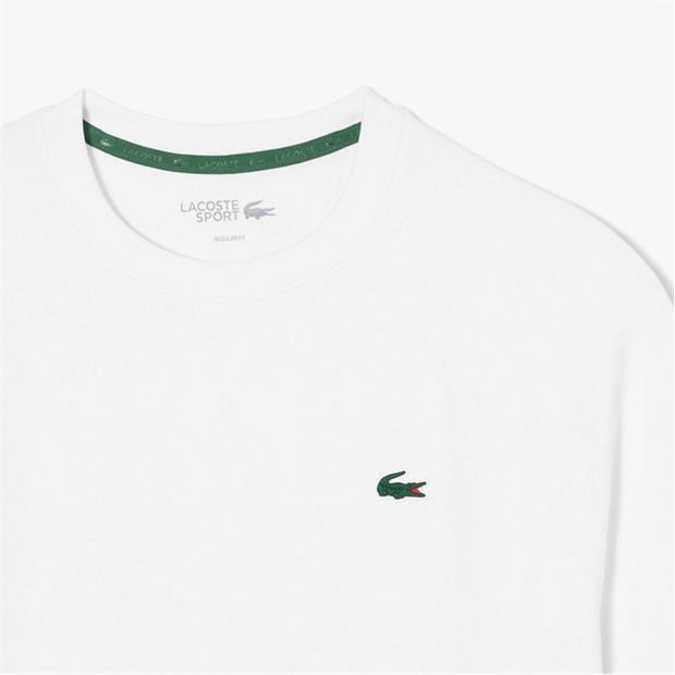 White 001 - Lacoste - Men's Short Sleeve Performance T-Shirt