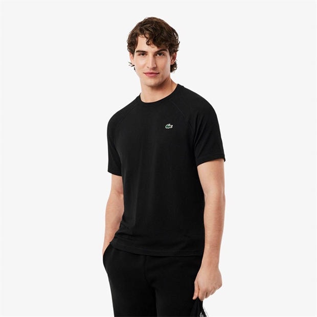 Black 031 - Lacoste - Men's Short Sleeve Performance T-Shirt