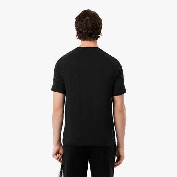 Black 031 - Lacoste - Men's Short Sleeve Performance T-Shirt