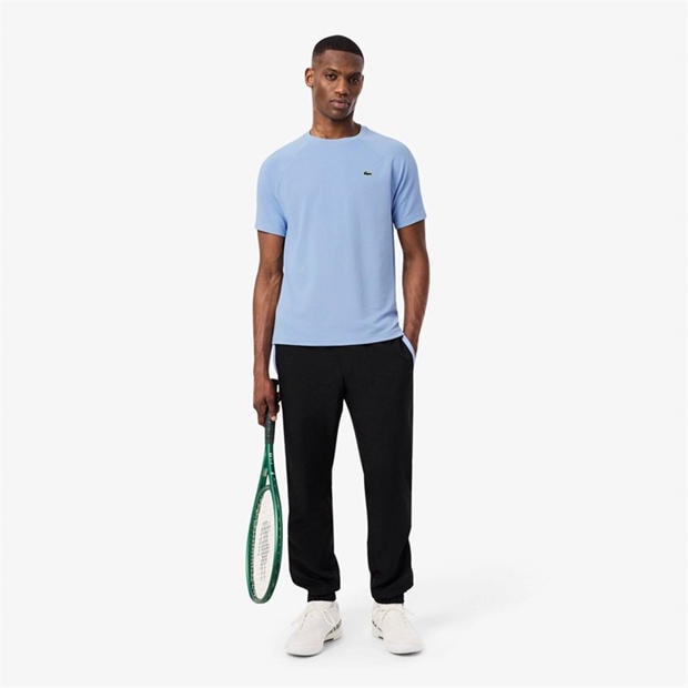 Blue AEY - Lacoste - Men's Short Sleeve Performance T-Shirt