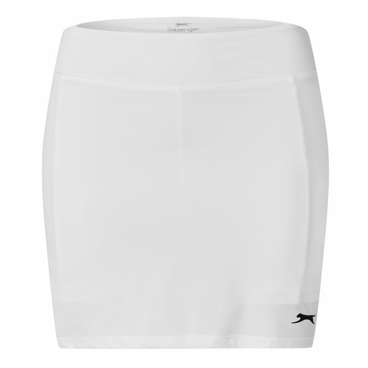 Slazenger Women's White Court Skort in Size 12, Sports Direct