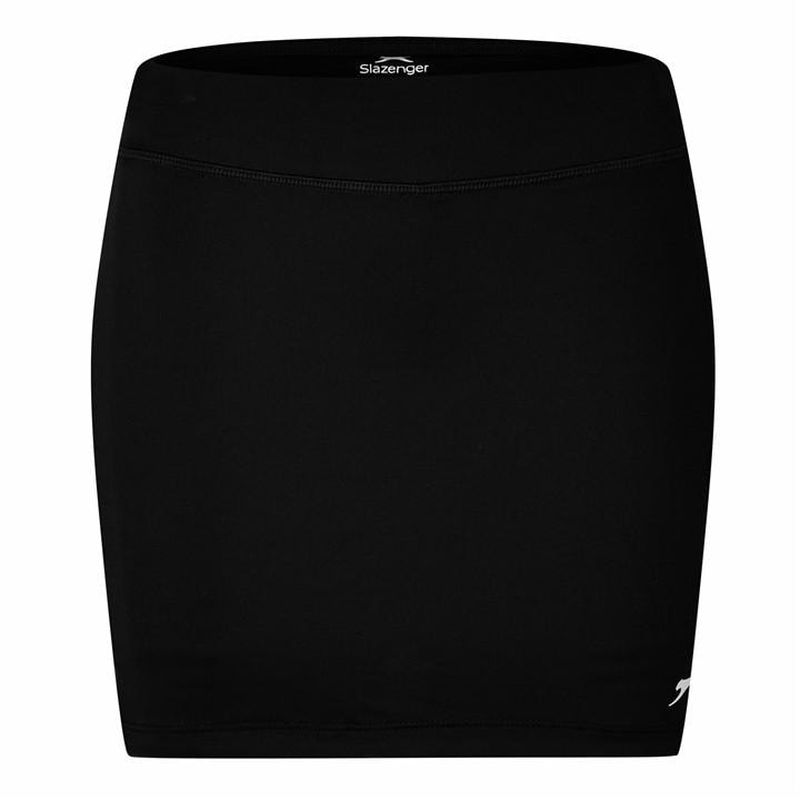 Slazenger Women's Black Court Skort in Size 12, Sports Direct