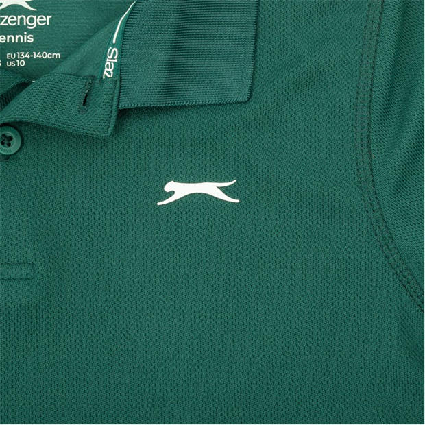 Forest Green - Slazenger - Court Polo Shirt Junior