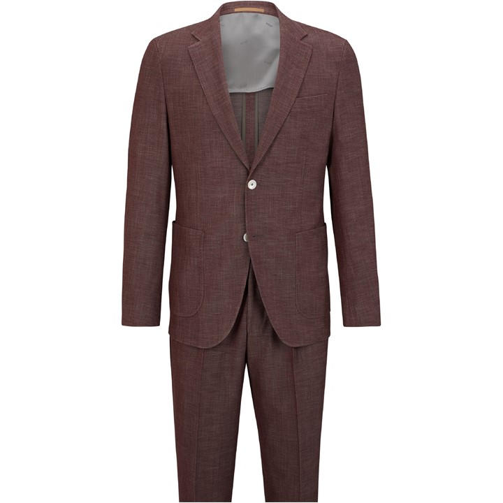 Boss Men' Red T Heston Suits in Size S, Sports Direct