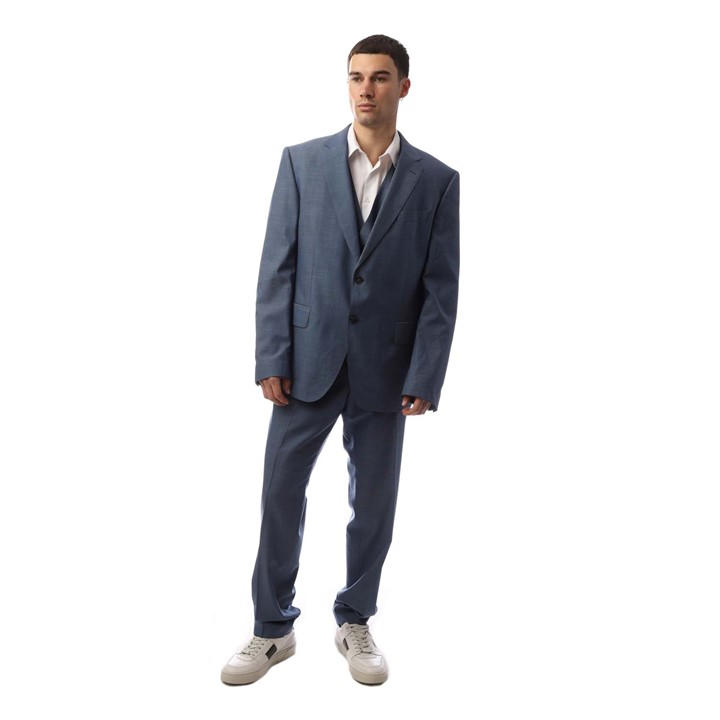 Boss Men's Blue Suit in Size L, Sports Direct