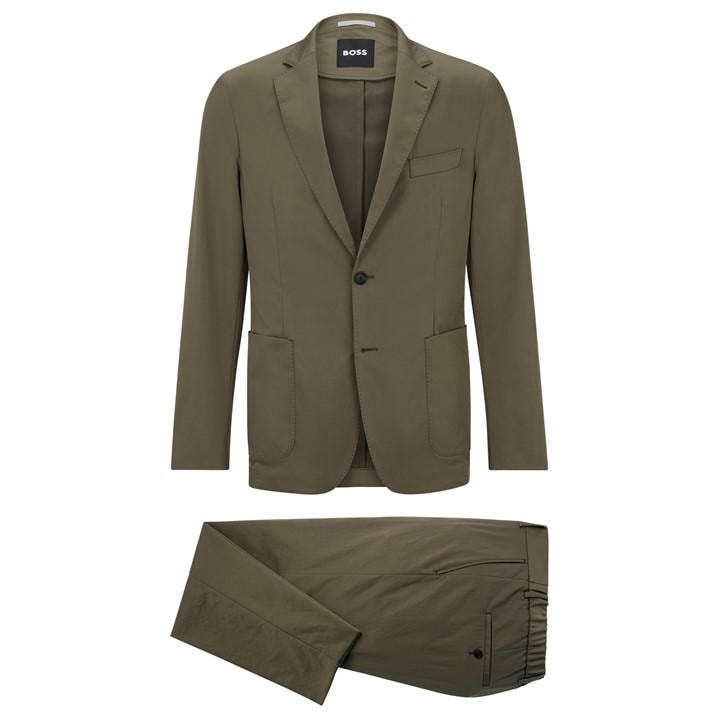 Boss Men's Green Suit in Size 46L (56L), Sports Direct