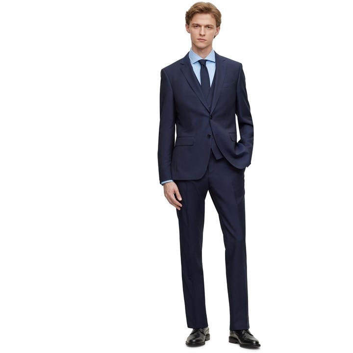 Boss Men's Blue H Huge Suit in Size XL, Sports Direct